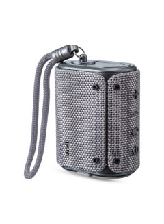 Buy evvoli Bluetooth Wireless Water Resistant 4 Hours 5W Portable Speaker EVAUD-MB5AG Grey in UAE