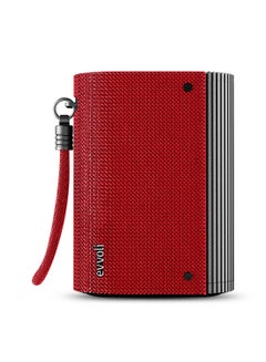 Buy Bluetooth Wireless Water Resistant 4 Hours 5W Portable Speaker EVAUD-MB5BR Red in UAE