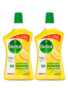 اشتري Lemon Healthy Floor Cleaner Pack of 2 900ml في الامارات