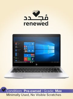 اشتري Renewed - EliteBook 840 G6 Laptop With 14 Inch FHD Display,Intel Core i7 16GB DDR4 RAM/8th Generation/512GB SSD/Windows 10 Pro Silver في الامارات