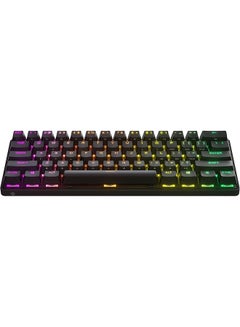 Buy SteelSeries Apex Pro Mini Wireless HyperMagnetic Gaming Keyboard - World's Fastest Keyboard - Compact 60% Form Factor - Adjustable Actuation - Bluetooth - 2.4GHz - USB-C - American QWERTY Layout in UAE