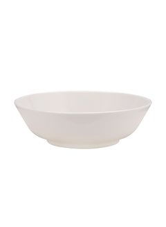 اشتري Melamineware Bowl, 9" Deep Serving/ Soup Bowl, RF10863 | Durable & Chip Resistant Bowl | Non-Toxic & Hygienic | White Bowl for Soup, Cereal, Salad, Ice-cream, Dessert White 9inch في الامارات