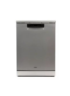 Buy Dishwasher With 13 Place Setting And 2 Racks 6 Program 12 L HDWE13-281CSSA Silver in Saudi Arabia