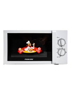 Buy 23 Liter Microwave Oven, 800 Watts, 6 Power Levels including Defrost, 30 Mins Cooking Timer, Pull Handle Door, Manual 23 L 800 W NMO2309MWX White in UAE