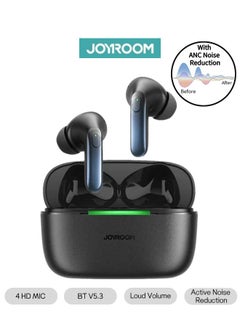 Buy JR-BC1 Bluetooth 5.3 TWS True Wireless In-Ear ANC Earbuds Black in UAE