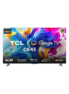 Buy 65-Inch QLED 4K HDR 10 Smart TV 65C645 Black in UAE