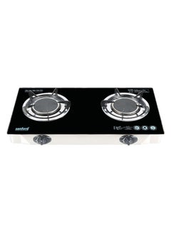 Buy Infrared Glass Gas Stove 2 Burner SF5351IGC A BLACK Black in Saudi Arabia