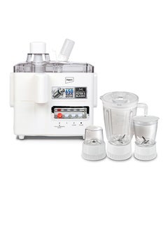 اشتري 4-In-1 Food Processor (Juicer, Grinder, And Multifunctional Blender) 650.0 W JB 414C White في السعودية