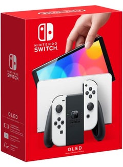 Buy Nintendo Switch OLED Console - White in UAE