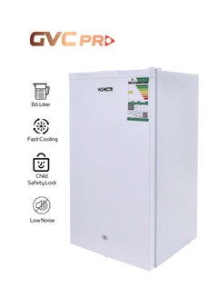 اشتري Single Door Refrigerator 86.0 L GVCRF-140W White في السعودية