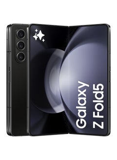 Buy Galaxy Z Fold 5 Dual SIM Phantom Black 12GB RAM 512GB 5G - Middle East Version in UAE