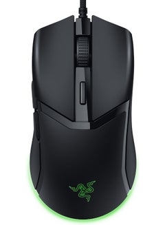 اشتري ماوس الألعاب السلكي Razer Cobra: تصميم خفيف الوزن 58 جرامًا - مفاتيح بصرية من الجيل الثالث - إضاءة Chroma RGB مع توهج سفلي - مستشعر بصري دقيق بدقة 8500 نقطة لكل بوصة - أقدام ماوس PTFE بنسبة 100% - كابل Speedflex - أسود في السعودية