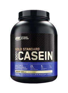 Buy Gold Standard 100% Micellar Casein Protein Powder, 24 Grams of Protein, Slow Digesting, Helps Keep You Full, Overnight Muscle Recovery - Creamy Vanilla, 3.86 Lbs, 53 Servings (1.75 KG) in UAE