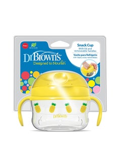 Buy Snack Cup, Yellow, 1-Pack in UAE