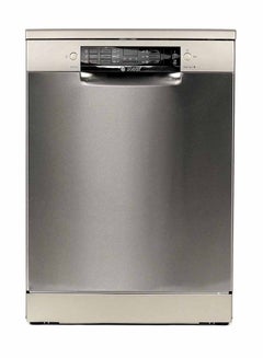 Buy Dishwasher With 12 Place Settings And 6 Programs SMS46DI00M Silver Inox in Saudi Arabia