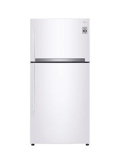 اشتري Top Freezer Refrigerator With ThinQ Wi-Fi LT19HBHWIN White في السعودية