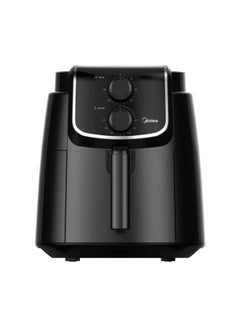 اشتري XL Air Fryer with Dual Cyclone Rapid Hot Technology for Frying, Grilling, Broiling, Roasting, Baking, Toasting, Timer up to 60 minutes & Temperature Control up to 200°C 5 L 1500 W MFTN40D2 Black في السعودية