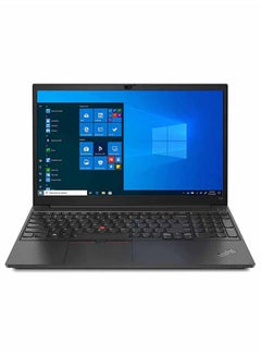 اشتري ThinkPad E15 Gen 4 Business Laptop With 15.6-Inch Display, Core i5-1235u Processor/40GB RAM/1TB SSD/Intel Iris Xe Graphics/Windows 10 pro With Free WIRLESS Bluetooth Headset English Black في الامارات