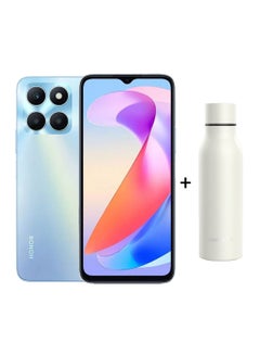 Buy X6a Dual Sim Sky Silver 4GB RAM 128GB 4G With  Thermos Bottle  - Middle East Version in Saudi Arabia