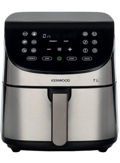اشتري Kenwood Air Fryer, 1800 Watt, 7 Liters, Silver - HFM80.000SS 7 L 1800 W HFM80.000SS sliver في الامارات