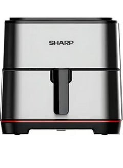 Buy Sharp Air Fryer 7 Liters, 1650 Watt, Silver - KF-AF70RT-S3 7 L 1650 W KF-AF70RT-S3 black in Egypt