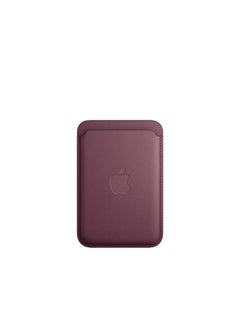 اشتري iPhone FineWoven Wallet with MagSafe - Mulberry في الامارات