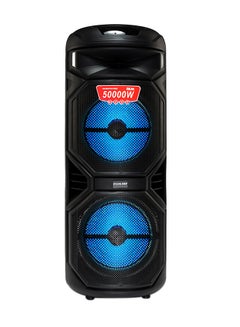 Buy Rechargeable Bluetooth Party Speakers 50000W PMPO TWS Stereo Channel NPRTY1580 Black in Saudi Arabia