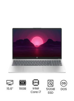 اشتري لابتوب 15-FD0018NX بشاشة 15.6 بوصة كاملة الوضوح (1920 × 1080) ومعالج إنتل كور i7- 1355 يو / رام 16 جيجابايت / 512 جيجابايت إس إس دي / بدون نظام تشغيل ويندوز / إنتل إيريس اكس اي جرافيكس الإنجليزية/العربية فضى في الامارات