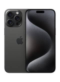 Buy iPhone 15 Pro Max 256GB Black Titanium 5G With FaceTime - International Version in Saudi Arabia