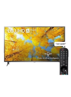 Buy 50-Inch 4K WebOS AI ThinQ Smart TV 50UQ75006LG Black in UAE