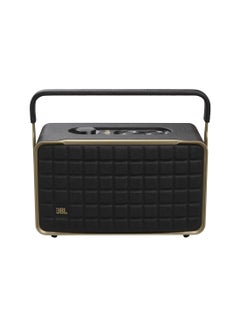 Buy Authentics 300 Smart Home Speaker With Wi-Fi, Bluetooth, Voice Assistants And Retro Design Black in Egypt