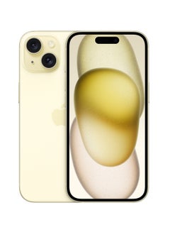 Buy iPhone 15 128GB Yellow 5G With FaceTime - Middle East Version in Saudi Arabia
