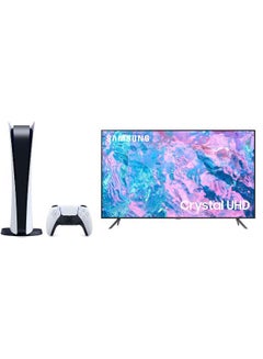 Buy PlayStation 5 (Digital Edition) with DualSense Wireless Controller + 43-Inch Full HD Smart TV With Built In Receiver 43T5300 / UA43T5300AUXEG Black in UAE