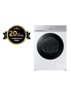 اشتري Front Load Washer With AI Ecobubble, Wash Plus Bespoke Design 11 kg WW11BB904DGHGU-R White في الامارات