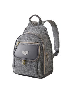 اشتري Fashion Compact Diaper Backpack - Grey في الامارات