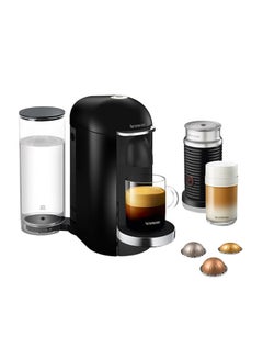 Buy Vertuo Plus With Aerocino 3 Coffee Maker 1.2 L 1260 W GCB2-GB-BK-NE1+3694B Black in Saudi Arabia