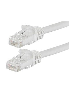 Buy RJ45 Cat6 Patch Cord Ethernet 1Mtr LAN Cable white in UAE