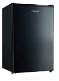 اشتري Single Door Refrigerators Defrost Recessed Handle R600A Inside Condenser 78.0 L BR110N Black في الامارات