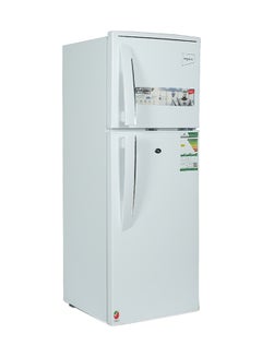 اشتري Double Door Refrigerator 138 Liter 4.6 Cu. Ft, Freezer, Adjustable Legs, Safety Lock, Low Noise, Energy Saving, Glass Shelf, Interior Lamp IRF 138 White في السعودية