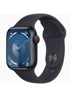 Buy Watch Series 9 GPS 41mm Midnight Aluminium Case With Midnight Sport Band in Egypt