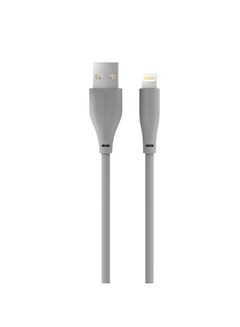 Buy Charging Cable 2m USB A-lightning Ash Grey in Egypt