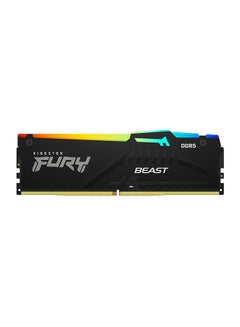 Buy Fury Beast 32GB 6000MT/s DDR5 CL40 RGB Desktop Memory Single Module | Infrared syncing Intel XMP | Plug n Play | KF560C40BBA-32 in UAE