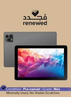 اشتري Renewed - CM8000 Plus With 10' Smart Android Kids Tablet PC Dual Sim 6Gb Ram 256Gb 5G LTE WiFi With Bluetooth Keyboard And Magnetic Protective Case في السعودية