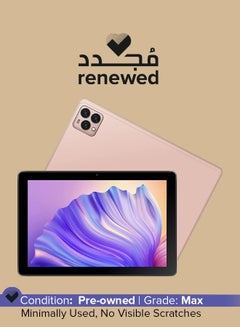 Buy Renewed - CM8000 Plus Smart Android Tablet With 10-Inch WVGA IPS Display Dual Sim 6Gb Ram 256Gb 5G LTE WiFi Face Unlock Kids in Saudi Arabia