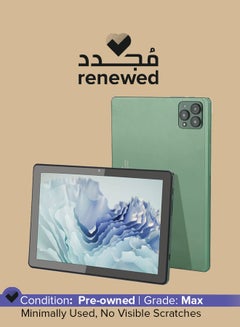 اشتري Renewed - CM8000 Plus With 10' Smart Android Kids Tablet PC Dual Sim 6Gb Ram 256Gb 5G LTE WiFi With Bluetooth Keyboard And Magnetic Protective Case في السعودية