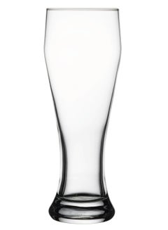 Buy 2-Piece Weizenbeer Beer Glass 520 ml Clear in UAE