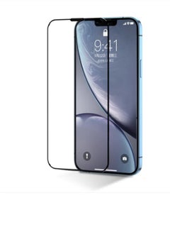 Buy 2.5D Full Cover Tempered Film Screen Protector Glass For iPhone 15 Pro 6.1 Inch Clear in Egypt