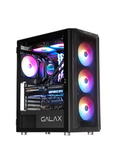 اشتري PC-Intel Core i7-12th Gen/16GB RAM/1TB SSD/ASUS TUF Gaming Z690 Plus WiFi/MSI Gaming GeForce RTX 3070 GDRR6/DP Tri-Frozr 2 TORX Fan 4.0 8GB/DeepCool GAMMAXX L240-A RGB AIO 240MM/PSU Cougar 650W GX-F Aurum 80 Plus Gold/GALAX PC Case (REV-07) 4 Fan/Windows 11/ REV7- REV7-Black في الامارات