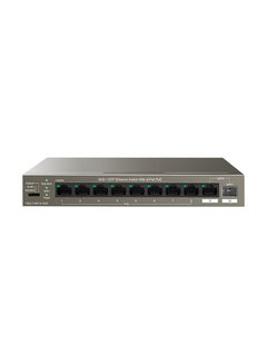 اشتري TEG1110PF-8-102W   9GE+1SFP Ethernet Switch With 8-Port PoE Grey في السعودية