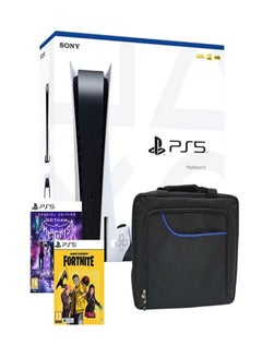 اشتري PlayStation 5 Console With Carrying Case And 2 Games في الامارات